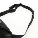 PRADA Shoulder Bag Nylon Black Silver Auth 156929-14