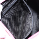 PRADA Tote Bag Nylon Pink Silver Auth 156931-22