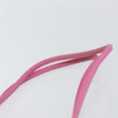 PRADA Tote Bag Nylon Pink Silver Auth 156931-8