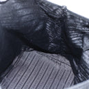 PRADA Tote Bag Nylon Black Silver Auth 156932-19