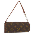 LOUIS VUITTON Monogram Papillon Pouch LV Auth 156933-1