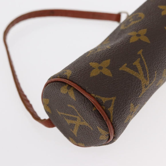 LOUIS VUITTON Monogram Papillon Pouch LV Auth 156933