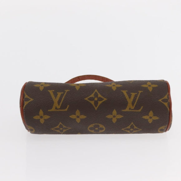 LOUIS VUITTON Monogram Papillon Pouch LV Auth 156933