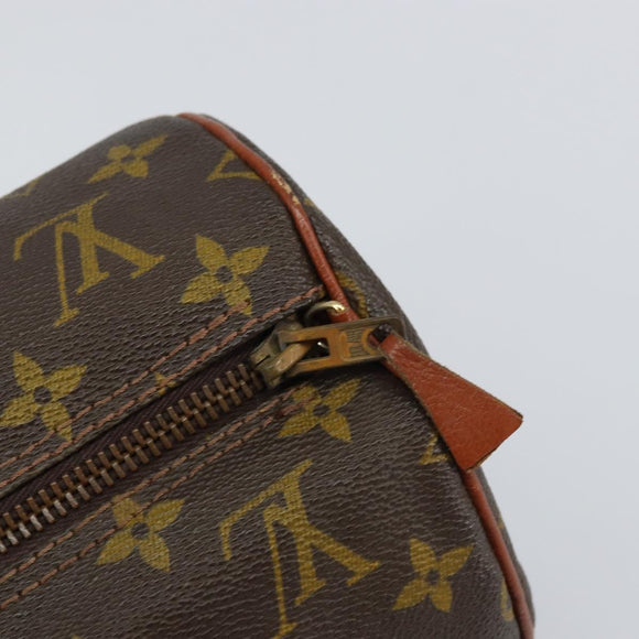 LOUIS VUITTON Monogram Papillon 30 Hand Bag M51385 LV Auth 156934