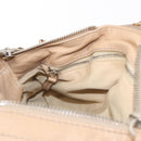 Chloe Paddington Hand Bag Leather Beige Gold Silver Auth 156935-24