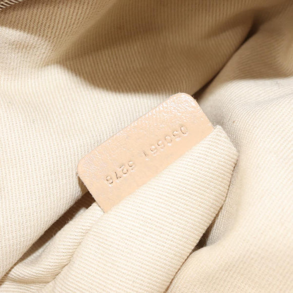 Chloe Paddington Hand Bag Leather Beige Gold Silver Auth 156935