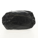 Chloe Etel Hand Bag Leather 2way Black Gold Auth 156936-6