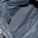 Chloe Etel Hand Bag Leather 2way Black Gold Auth 156936-22