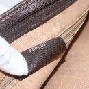 GUCCI GG Supreme Clutch Bag PVC Beige Gold 97 01 037 Auth 156937-22