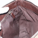 GUCCI GG Canvas Shoulder Bag Beige Silver 114273 Auth 156938-19