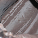 GUCCI Bamboo Hand Bag Nylon 2way Green Silver 001 1577 Auth 156945-11