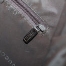 GUCCI Bamboo Hand Bag Nylon 2way Green Silver 001 1577 Auth 156945-21