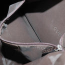 GUCCI Bamboo Hand Bag Nylon 2way Green Silver 001 1577 Auth 156945-22