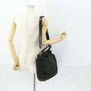 GUCCI Bamboo Hand Bag Nylon 2way Green Silver 001 1577 Auth 156945-23