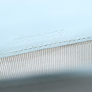 GUCCI Mesh Hand Bag Leather Light Blue 000 2058 0500 5 Auth 156946-19