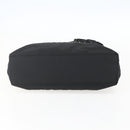 PRADA Shoulder Bag Nylon Black Silver Auth 156948-5