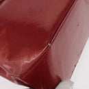 LOUIS VUITTON Vernis Wilshire PM Hand Bag Pomme D'amour M93642 LV Auth 156950-9
