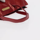 LOUIS VUITTON Vernis Wilshire PM Hand Bag Pomme D'amour M93642 LV Auth 156950-7