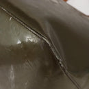 LOUIS VUITTON Vernis Bellevue GM Tote Bag Veil Bronze M93674 LV Auth 156951-11