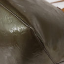 LOUIS VUITTON Vernis Bellevue GM Tote Bag Veil Bronze M93674 LV Auth 156951-13