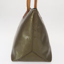 LOUIS VUITTON Vernis Bellevue GM Tote Bag Veil Bronze M93674 LV Auth 156951-4
