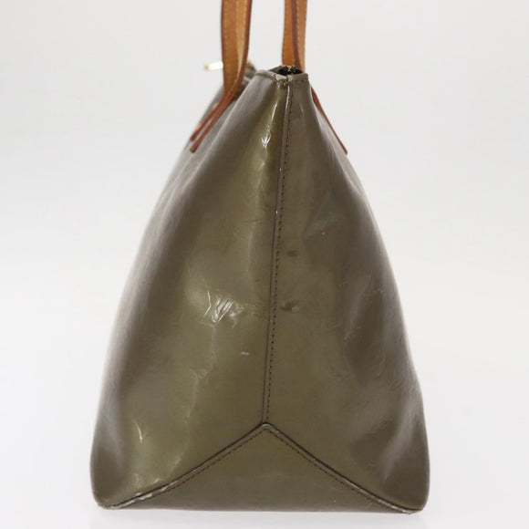 LOUIS VUITTON Vernis Bellevue GM Tote Bag Veil Bronze M93674 LV Auth 156951