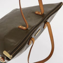 LOUIS VUITTON Vernis Bellevue GM Tote Bag Veil Bronze M93674 LV Auth 156951-6