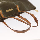 LOUIS VUITTON Vernis Bellevue GM Tote Bag Veil Bronze M93674 LV Auth 156951-7