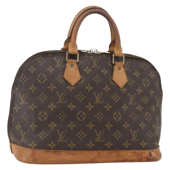 LOUIS VUITTON Monogram Alma Hand Bag M51130 LV Auth 156952