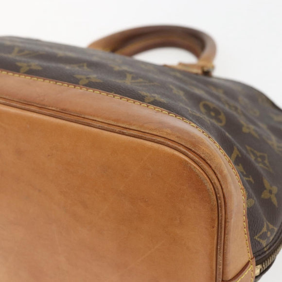 LOUIS VUITTON Monogram Alma Hand Bag M51130 LV Auth 156952
