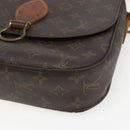 LOUIS VUITTON Monogram Saint Cloud GM Shoulder Bag M51242 LV Auth 156955-15