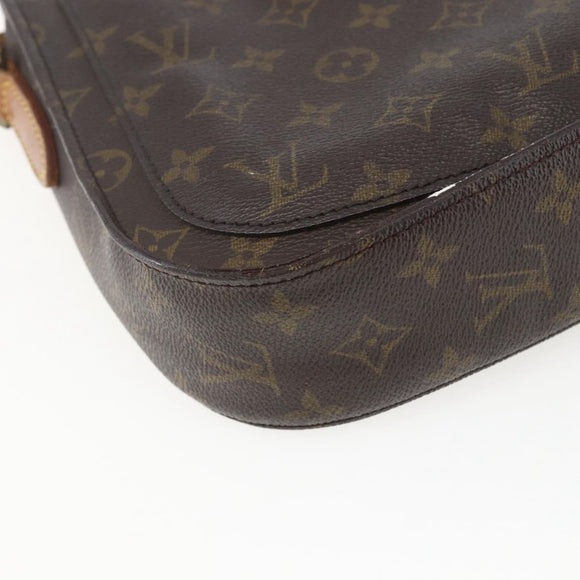 LOUIS VUITTON Monogram Saint Cloud GM Shoulder Bag M51242 LV Auth 156955