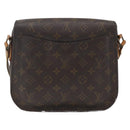 LOUIS VUITTON Monogram Saint Cloud GM Shoulder Bag M51242 LV Auth 156955-2