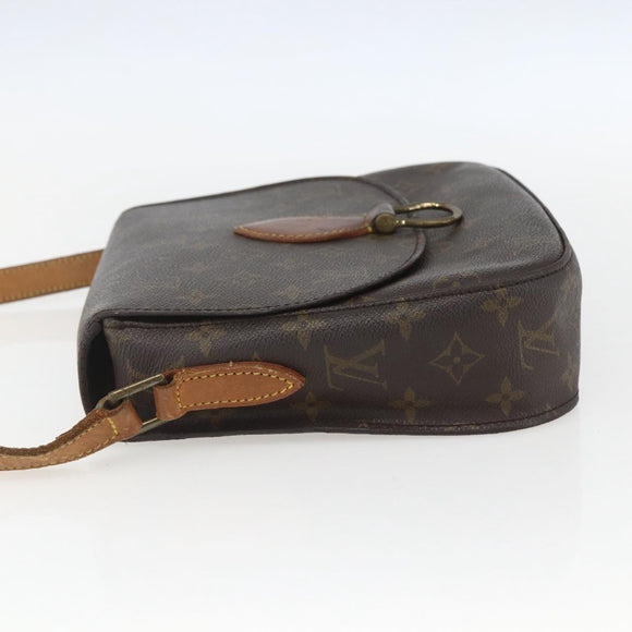 LOUIS VUITTON Monogram Saint Cloud GM Shoulder Bag M51242 LV Auth 156955