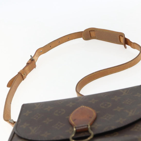 LOUIS VUITTON Monogram Saint Cloud GM Shoulder Bag M51242 LV Auth 156955