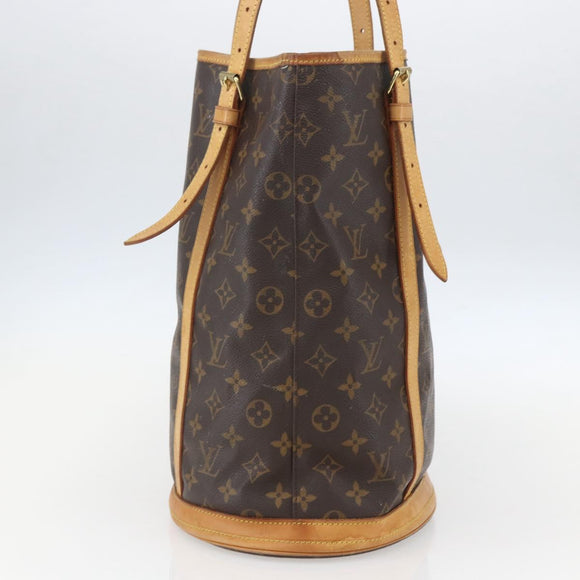 LOUIS VUITTON Monogram Bucket GM Shoulder Bag M42236 LV Auth 156957