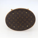 LOUIS VUITTON Monogram Bucket GM Shoulder Bag M42236 LV Auth 156957-5