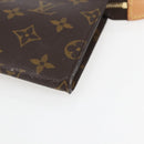 LOUIS VUITTON Monogram Bucket PM Accessory Pouch LV Auth 156958-7
