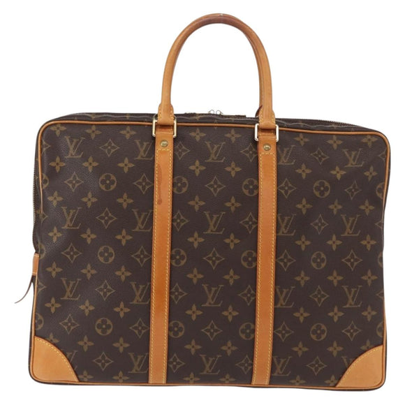 LOUIS VUITTON Monogram Porte Documents Voyage Business Bag M53361 LV Auth 156960