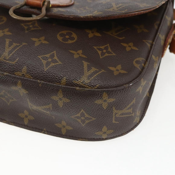LOUIS VUITTON Monogram Saint Cloud GM Shoulder Bag M51242 LV Auth 156971