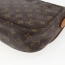 LOUIS VUITTON Monogram Saint Cloud GM Shoulder Bag M51242 LV Auth 156971-17