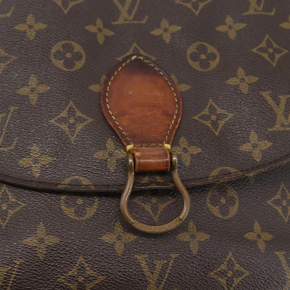 LOUIS VUITTON Monogram Saint Cloud GM Shoulder Bag M51242 LV Auth 156971