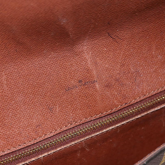 LOUIS VUITTON Monogram Saint Cloud GM Shoulder Bag M51242 LV Auth 156971