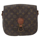 LOUIS VUITTON Monogram Saint Cloud GM Shoulder Bag M51242 LV Auth 156971-13