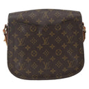 LOUIS VUITTON Monogram Saint Cloud GM Shoulder Bag M51242 LV Auth 156971-2