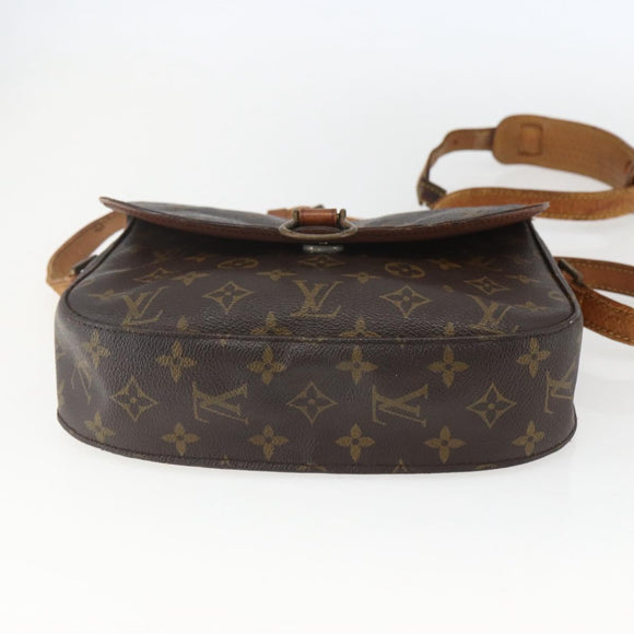 LOUIS VUITTON Monogram Saint Cloud GM Shoulder Bag M51242 LV Auth 156971