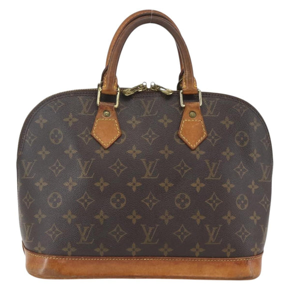 LOUIS VUITTON Monogram Alma Hand Bag M51130 LV Auth 156973A