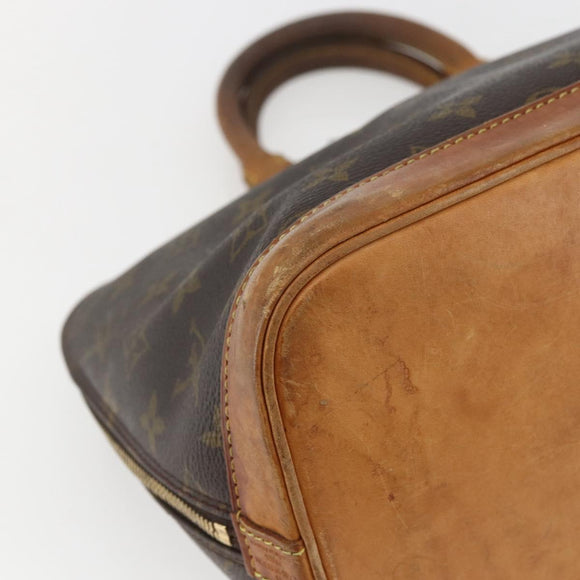 LOUIS VUITTON Monogram Alma Hand Bag M51130 LV Auth 156974