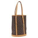 LOUIS VUITTON Monogram Bucket GM Shoulder Bag M42236 LV Auth 156975-1