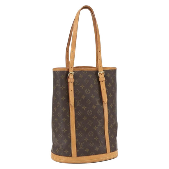 LOUIS VUITTON Monogram Bucket GM Shoulder Bag M42236 LV Auth 156975